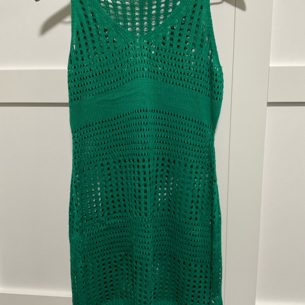 Cupshe Emerald Crochet Dress